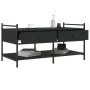 Schwarzer Couchtisch aus Spanplatte 99x50x50 cm von , Couchtisch - Ref: Foro24-833960, Preis: 71,72 €, Rabatt: %