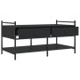 Schwarzer Couchtisch aus Spanplatte 99x50x50 cm von , Couchtisch - Ref: Foro24-833960, Preis: 72,59 €, Rabatt: %