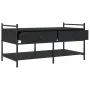 Schwarzer Couchtisch aus Spanplatte 99x50x50 cm von , Couchtisch - Ref: Foro24-833960, Preis: 71,72 €, Rabatt: %
