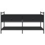 Schwarzer Couchtisch aus Spanplatte 99x50x50 cm von , Couchtisch - Ref: Foro24-833960, Preis: 72,59 €, Rabatt: %