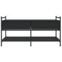Schwarzer Couchtisch aus Spanplatte 99x50x50 cm von , Couchtisch - Ref: Foro24-833960, Preis: 71,72 €, Rabatt: %