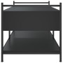 Schwarzer Couchtisch aus Spanplatte 99x50x50 cm von , Couchtisch - Ref: Foro24-833960, Preis: 72,59 €, Rabatt: %