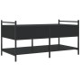 Schwarzer Couchtisch aus Spanplatte 99x50x50 cm von , Couchtisch - Ref: Foro24-833960, Preis: 72,59 €, Rabatt: %