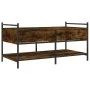 Mesa de centro madera de ingeniería roble ahumado 99x50x50 cm by , Coffee table - Ref: Foro24-833962, Price: 70,57 €, Discoun...