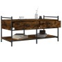 Mesa de centro madera de ingeniería roble ahumado 99x50x50 cm by , Coffee table - Ref: Foro24-833962, Price: 71,44 €, Discoun...