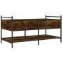 Mesa de centro madera de ingeniería roble ahumado 99x50x50 cm by , Coffee table - Ref: Foro24-833962, Price: 70,57 €, Discoun...