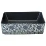 Lavabo de encimera rectangular cerámica negro azul 46x35,5x13cm by , Sinks - Ref: Foro24-155071, Price: 131,41 €, Discount: %