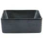 Lavabo sobre encimera rectangular cerámica negro 46x35,5x13 cm by , Sinks - Ref: Foro24-155073, Price: 102,98 €, Discount: %
