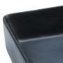 Aufsatzwaschbecken aus rechteckiger schwarzer Keramik 46x35,5x13 cm. von , Sinkt - Ref: Foro24-155073, Preis: 107,21 €, Rabat...