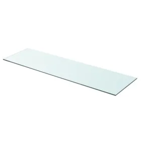 Clear glass shelf panel 90x25 cm by vidaXL, Shelves and shelves - Ref: Foro24-243840, Price: 26,40 €, Discount: %