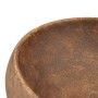Lavabo sobre encimera ovalado cerámica marrón 59x40x15 cm de , Lavabos - Ref: Foro24-155084, Precio: 189,92 €, Descuento: %