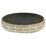 Ovale Aufsatzwaschbecken aus mehrfarbiger Keramik 59x40x15 cm. von , Sinkt - Ref: Foro24-155090, Preis: 111,93 €, Rabatt: %