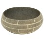Ovale Aufsatzwaschbecken aus mehrfarbiger Keramik 59x40x15 cm. von , Sinkt - Ref: Foro24-155090, Preis: 111,93 €, Rabatt: %