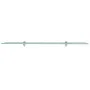 Floating glass shelf 100x10 cm 8 mm by vidaXL, Shelves and shelves - Ref: Foro24-243761, Price: 23,60 €, Discount: %