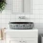 Lavabo sobre encimera ovalado cerámica negro y azul 59x40x14 cm by , Sinks - Ref: Foro24-155115, Price: 142,57 €, Discount: %