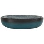 Lavabo sobre encimera ovalado cerámica turquesa 59x40x14 cm by , Sinks - Ref: Foro24-155101, Price: 167,14 €, Discount: %
