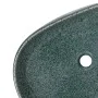 Lavabo sobre encimera ovalado cerámica turquesa 59x40x14 cm by , Sinks - Ref: Foro24-155101, Price: 160,57 €, Discount: %