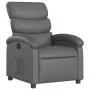 Graues Kunstleder-Sessel mit Liegefunktion von , Sessel - Ref: Foro24-371716, Preis: 194,70 €, Rabatt: %