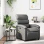 Sillón de masaje reclinable cuero sintético gris de , Sillones - Ref: Foro24-371723, Precio: 200,12 €, Descuento: %