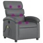 Massage-Sessel, verstellbar, aus grauem Kunstleder. von , Sessel - Ref: Foro24-371723, Preis: 200,15 €, Rabatt: %