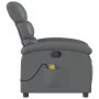 Massage-Sessel, verstellbar, aus grauem Kunstleder. von , Sessel - Ref: Foro24-371723, Preis: 200,15 €, Rabatt: %