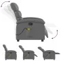 Massage-Sessel, verstellbar, aus grauem Kunstleder. von , Sessel - Ref: Foro24-371723, Preis: 200,15 €, Rabatt: %