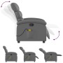 Sillón de masaje reclinable cuero sintético gris by , Armchairs - Ref: Foro24-371723, Price: 203,13 €, Discount: %