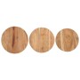 Set of 3 solid acacia wood side tables by , Side tables - Ref: Foro24-320687, Price: 114,32 €, Discount: %