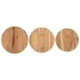 Set of 3 solid acacia wood side tables by , Side tables - Ref: Foro24-320687, Price: 112,40 €, Discount: %