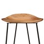 Kitchen stools, 2 units, solid acacia wood by , Kitchen stools - Ref: Foro24-247934, Price: 212,54 €, Discount: %