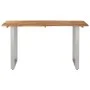 Mesa de comedor de madera maciza de acacia 140x70x76 cm by , Kitchen and dining tables - Ref: Foro24-286478, Price: 253,04 €,...
