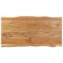 Mesa de comedor de madera maciza de acacia 140x70x76 cm by , Kitchen and dining tables - Ref: Foro24-286478, Price: 253,04 €,...