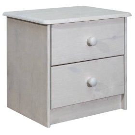 Massivholz Kiefer Nachttisch 43x34x40 cm von vidaXL, Nachttische - Ref: Foro24-325535, Preis: 42,41 €, Rabatt: %
