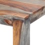 Solid gray sheesham wood dining table 180x90x76 cm by , Kitchen and dining tables - Ref: Foro24-248007, Price: 300,00 €, Disc...