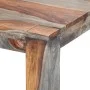 Solid gray sheesham wood dining table 180x90x76 cm by , Kitchen and dining tables - Ref: Foro24-248007, Price: 297,37 €, Disc...