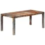 Solid gray sheesham wood dining table 180x90x76 cm by , Kitchen and dining tables - Ref: Foro24-248007, Price: 297,37 €, Disc...