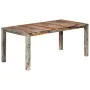 Solid gray sheesham wood dining table 180x90x76 cm by , Kitchen and dining tables - Ref: Foro24-248007, Price: 297,37 €, Disc...