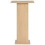 Tall bar table in oak color, 60x60x110 cm by , Kitchen and dining tables - Ref: Foro24-280207, Price: 85,55 €, Discount: %