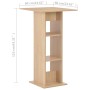 Stehtisch in Eiche Farbe 60x60x110 cm von , Küchen- und Esstische - Ref: Foro24-280207, Preis: 81,71 €, Rabatt: %
