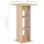 Tall bar table in oak color, 60x60x110 cm by , Kitchen and dining tables - Ref: Foro24-280207, Price: 85,55 €, Discount: %