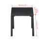 Sun loungers with a black synthetic rattan table by vidaXL, Loungers - Ref: Foro24-42491, Price: 318,30 €, Discount: %