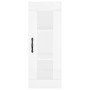Aparador alto madera contrachapada blanco 34,5x34x180 cm de , Aparadores - Ref: Foro24-3199329, Precio: 108,98 €, Descuento: %