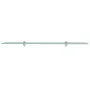 Floating glass shelf 100x20 cm 8 mm by vidaXL, Shelves and shelves - Ref: Foro24-243785, Price: 30,09 €, Discount: %