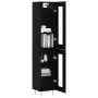 Black plywood sideboard 34.5x34x180 cm by , Sideboards - Ref: Foro24-3199458, Price: 99,62 €, Discount: %