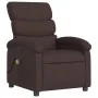 Dunkelbrauner Liegemassagesessel aus Stoff von , Sessel - Ref: Foro24-371706, Preis: 237,06 €, Rabatt: %