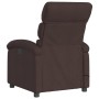 Dunkelbrauner Liegemassagesessel aus Stoff von , Sessel - Ref: Foro24-371706, Preis: 241,26 €, Rabatt: %