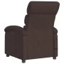 Dunkelbrauner Liegemassagesessel aus Stoff von , Sessel - Ref: Foro24-371706, Preis: 237,06 €, Rabatt: %