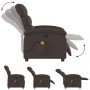 Dunkelbrauner Liegemassagesessel aus Stoff von , Sessel - Ref: Foro24-371706, Preis: 241,26 €, Rabatt: %