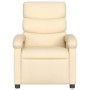 Verstellbarer Massagesessel aus cremefarbenem Stoff von , Sessel - Ref: Foro24-371710, Preis: 256,14 €, Rabatt: %