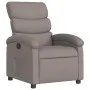 Taupe Gray Fabric Recliner by , Armchairs - Ref: Foro24-371697, Price: 189,14 €, Discount: %